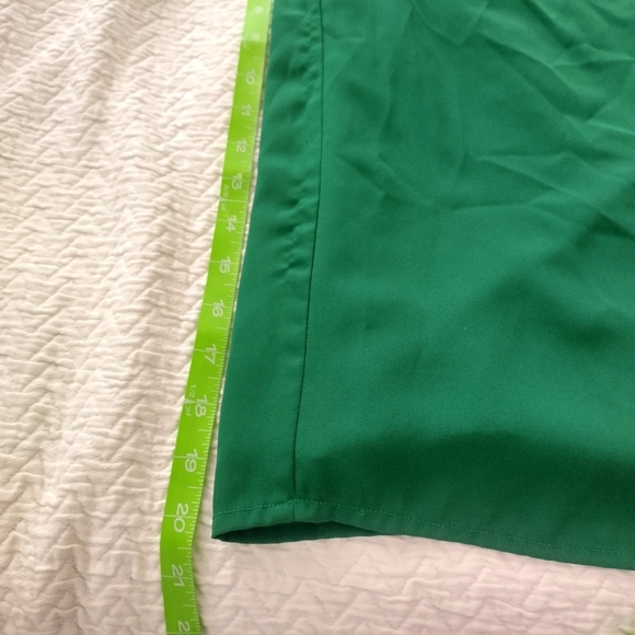 ModCloth Arrive and Thrive Surplice V-Neck Wide-Leg Jumpsuit Green Sz Xl - Picture 11 of 11